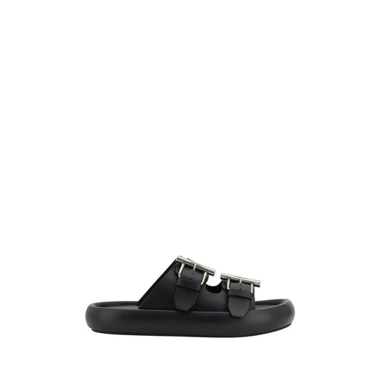 Alexander McQueen Leder-Sandalen