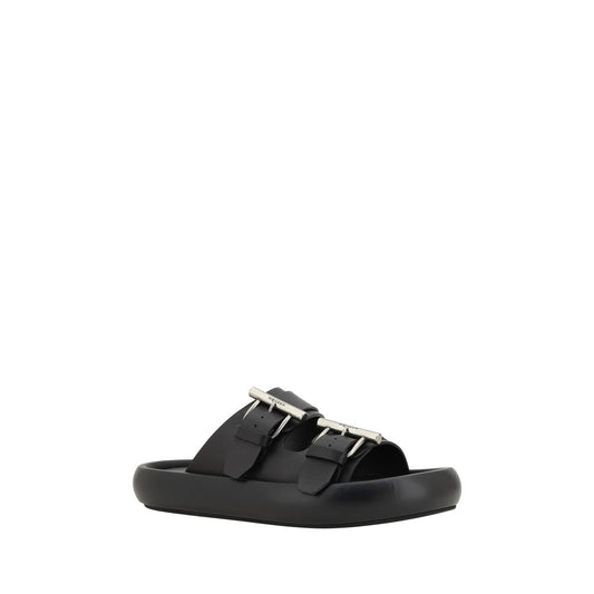 Alexander McQueen Leder-Sandalen