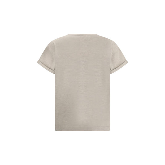 Brunello Cucinelli Kaschmir-Glitzer-T-Shirt