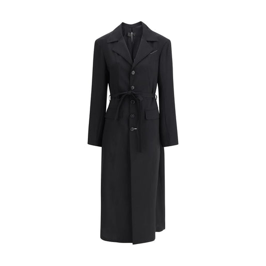 MM6 Trenchcoat aus Wolle