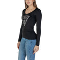 Resmi galeri görüntüleyiciye yükleyin, Guess Schwarze Baumwolle Tops & T-Shirt
