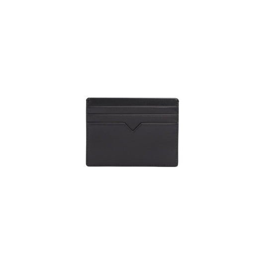 Tommy Hilfiger Schwarzes Leder Portemonnaie