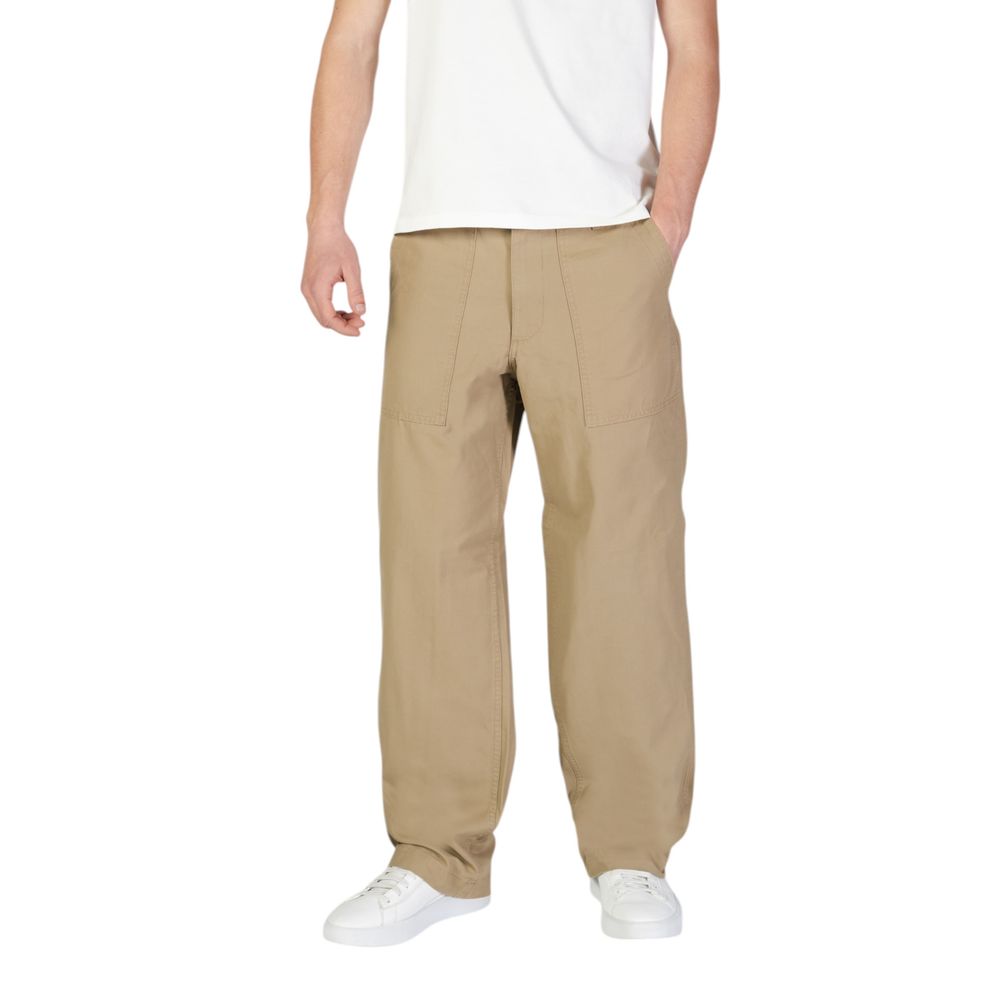 Jack Jones Beige Baumwolljeans & Hose