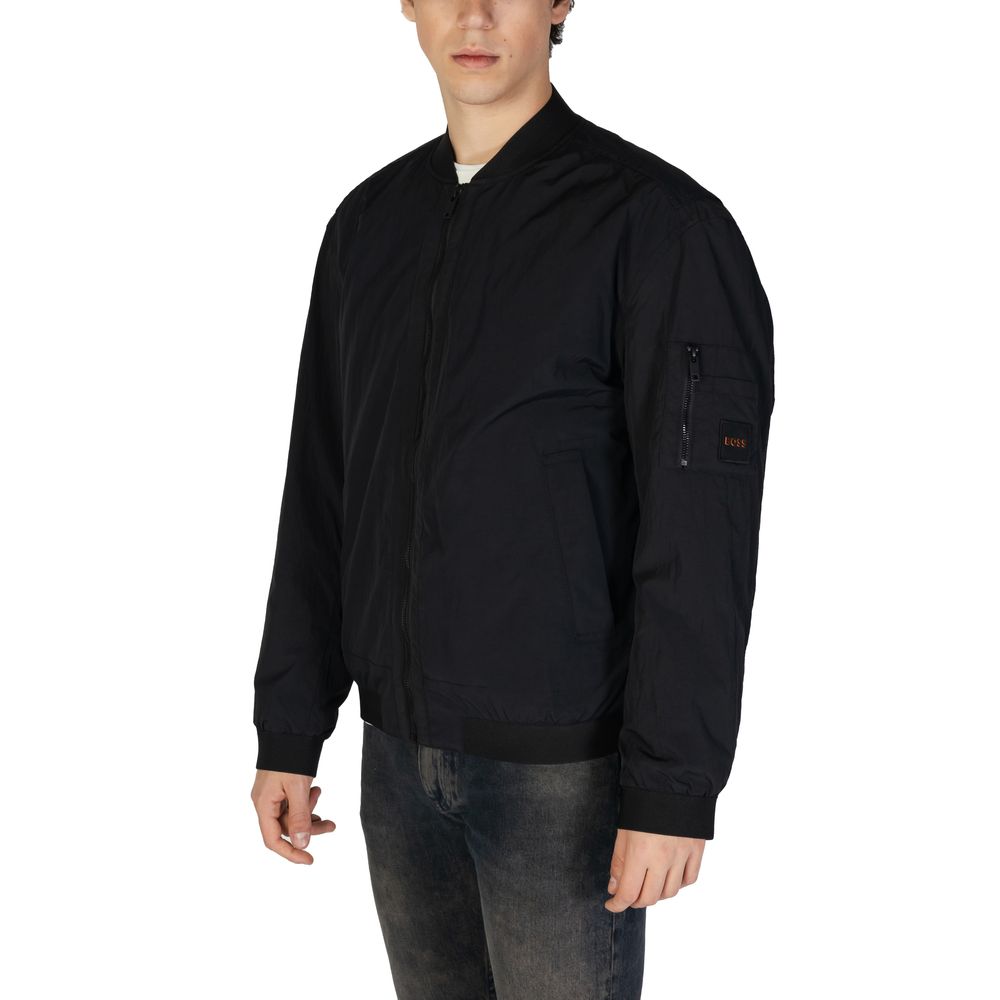 Hugo Boss Schwarze Polyamid-Jacke