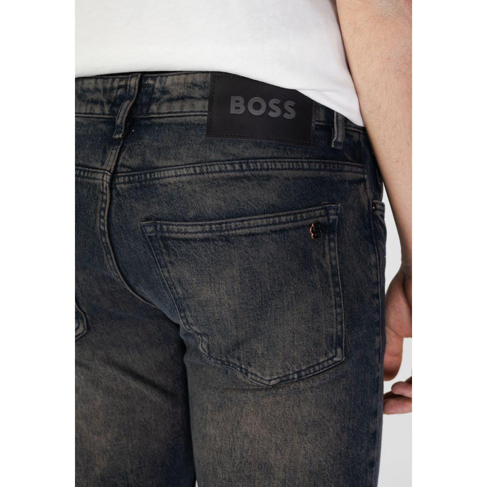 Hugo Boss Blaue Baumwolljeans & Hose