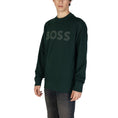 Resmi galeri görüntüleyiciye yükleyin, Hugo Boss Grüner Baumwollpullover
