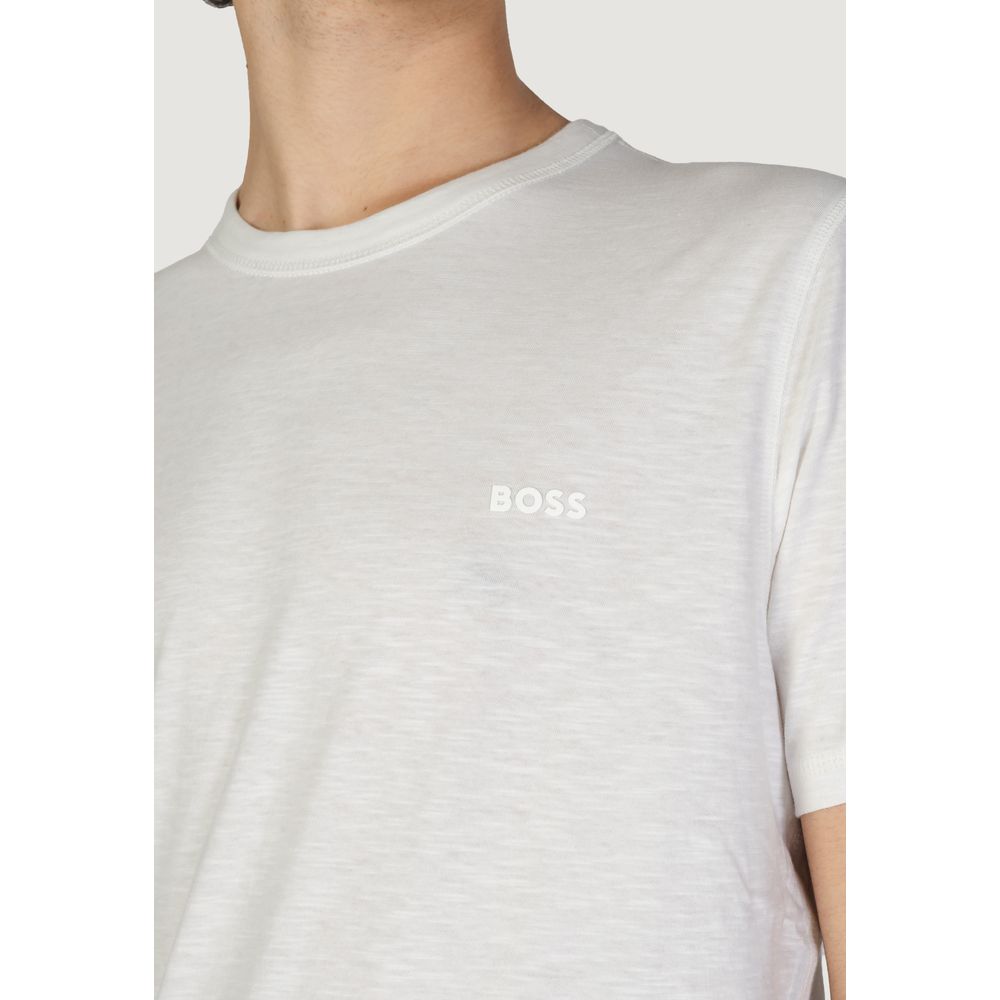 Hugo Boss T-Shirt aus weißer Baumwolle