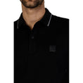 Resmi galeri görüntüleyiciye yükleyin, Hugo Boss Schwarzes Baumwoll-Poloshirt
