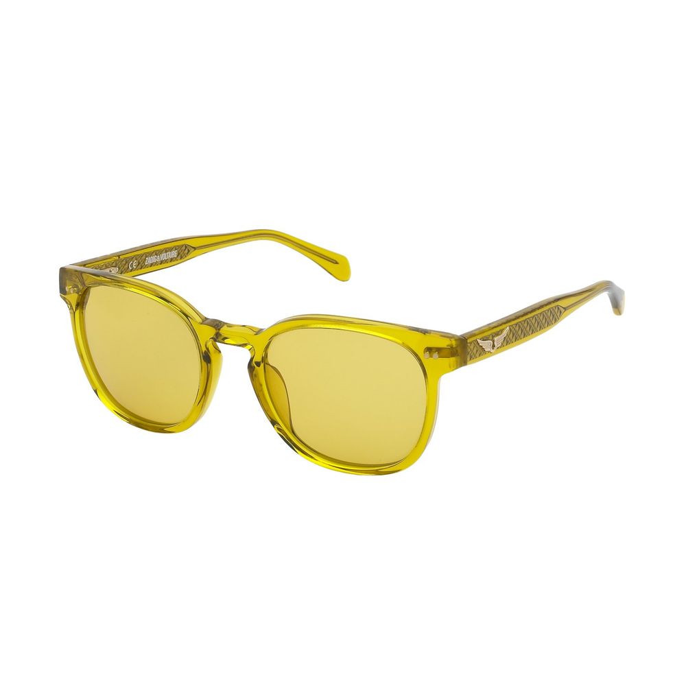 Zadig & Voltaire Braune Acetat-Sonnenbrille