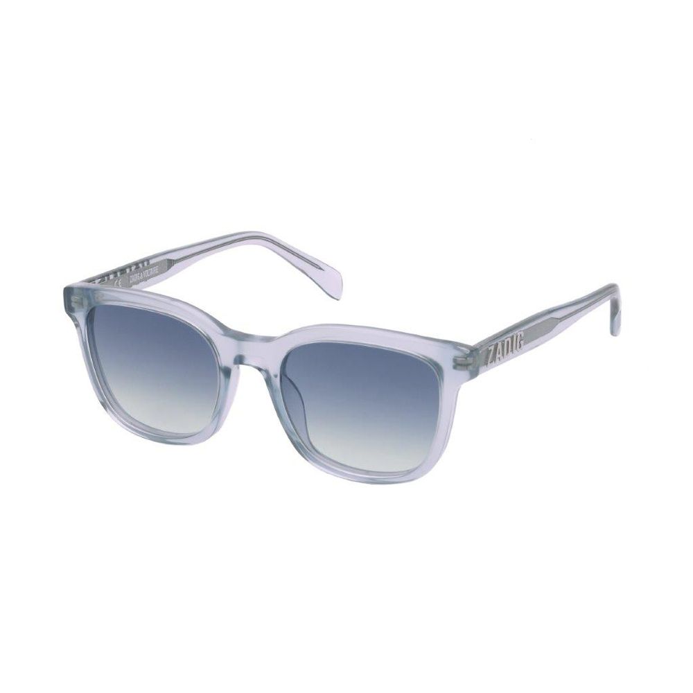 Zadig & Voltaire Blaue Acetat-Sonnenbrille