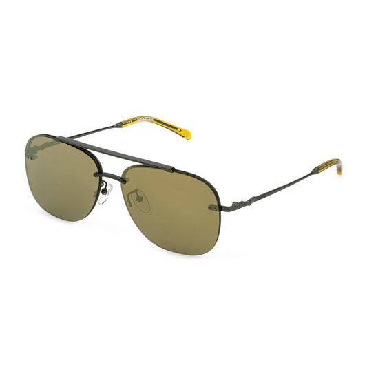 Zadig & Voltaire Gelbe Metall-Sonnenbrille