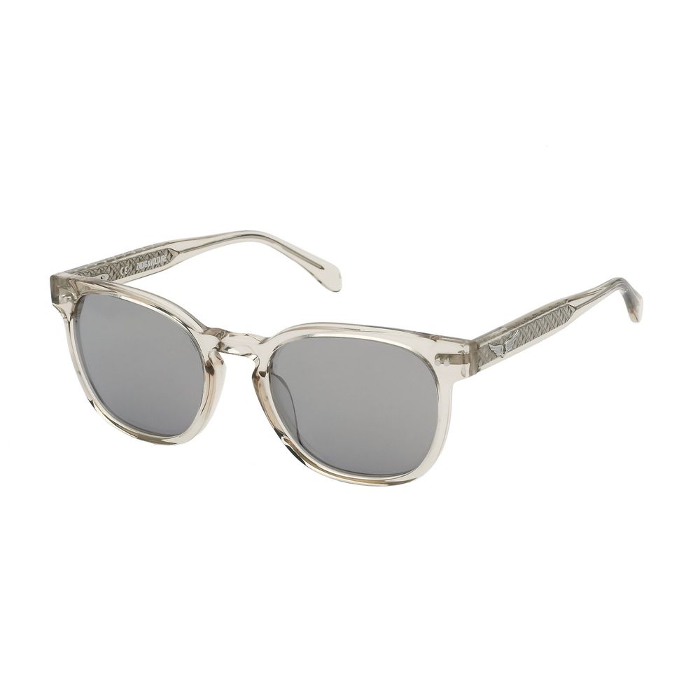 Zadig & Voltaire Graue Acetat-Sonnenbrille