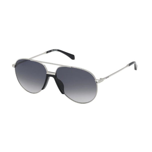 Zadig & Voltaire Graue Metall-Sonnenbrille