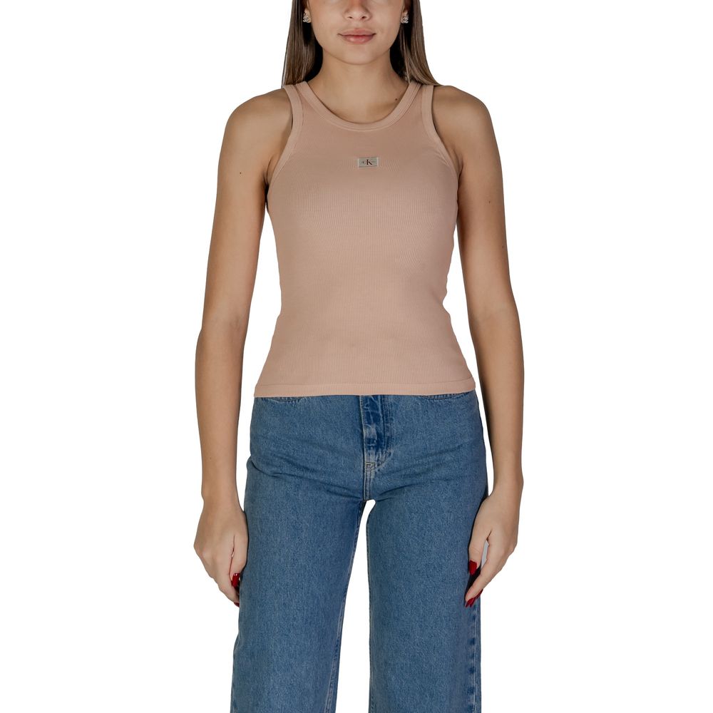 Calvin Klein Jeans Rosa Baumwolle Tops & T-Shirt