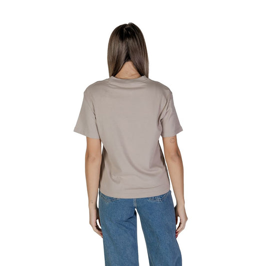 Calvin Klein Jeans Graue Baumwolle Tops & T-Shirt