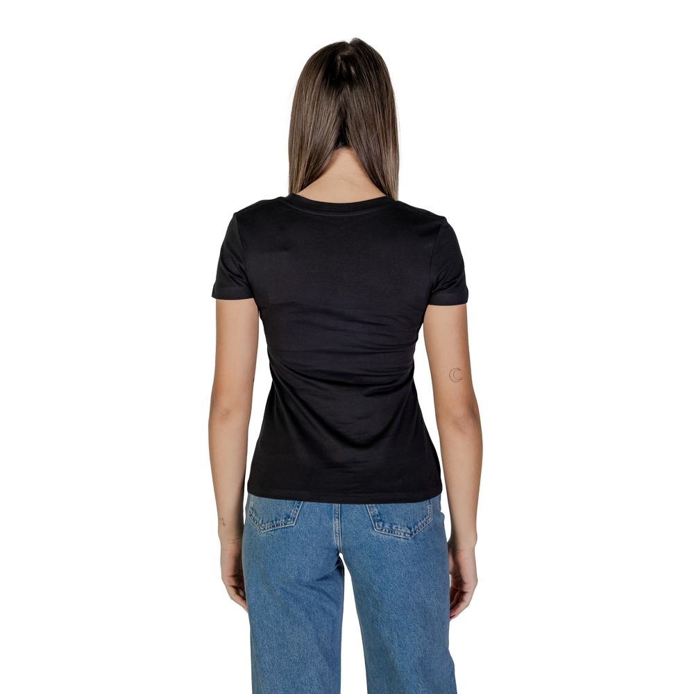 Calvin Klein Jeans Schwarze Baumwolle Tops & T-Shirt