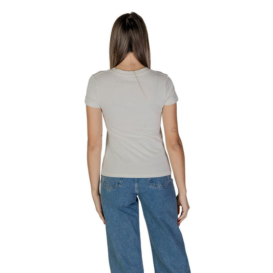 Calvin Klein Jeans Beige Baumwolle Tops & T-Shirt