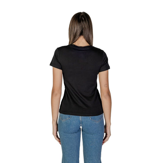 Calvin Klein Jeans Schwarze Baumwolle Tops & T-Shirt