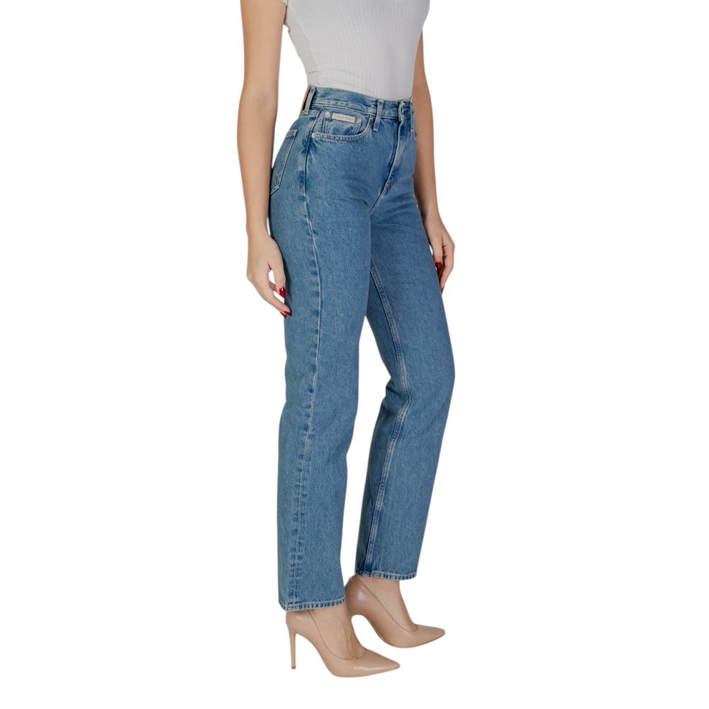 Calvin Klein Jeans Blaue Baumwolljeans & Hose