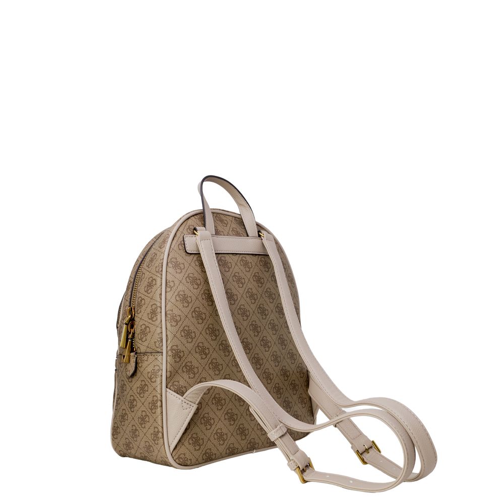 Guess Brauner Polyethylen-Rucksack