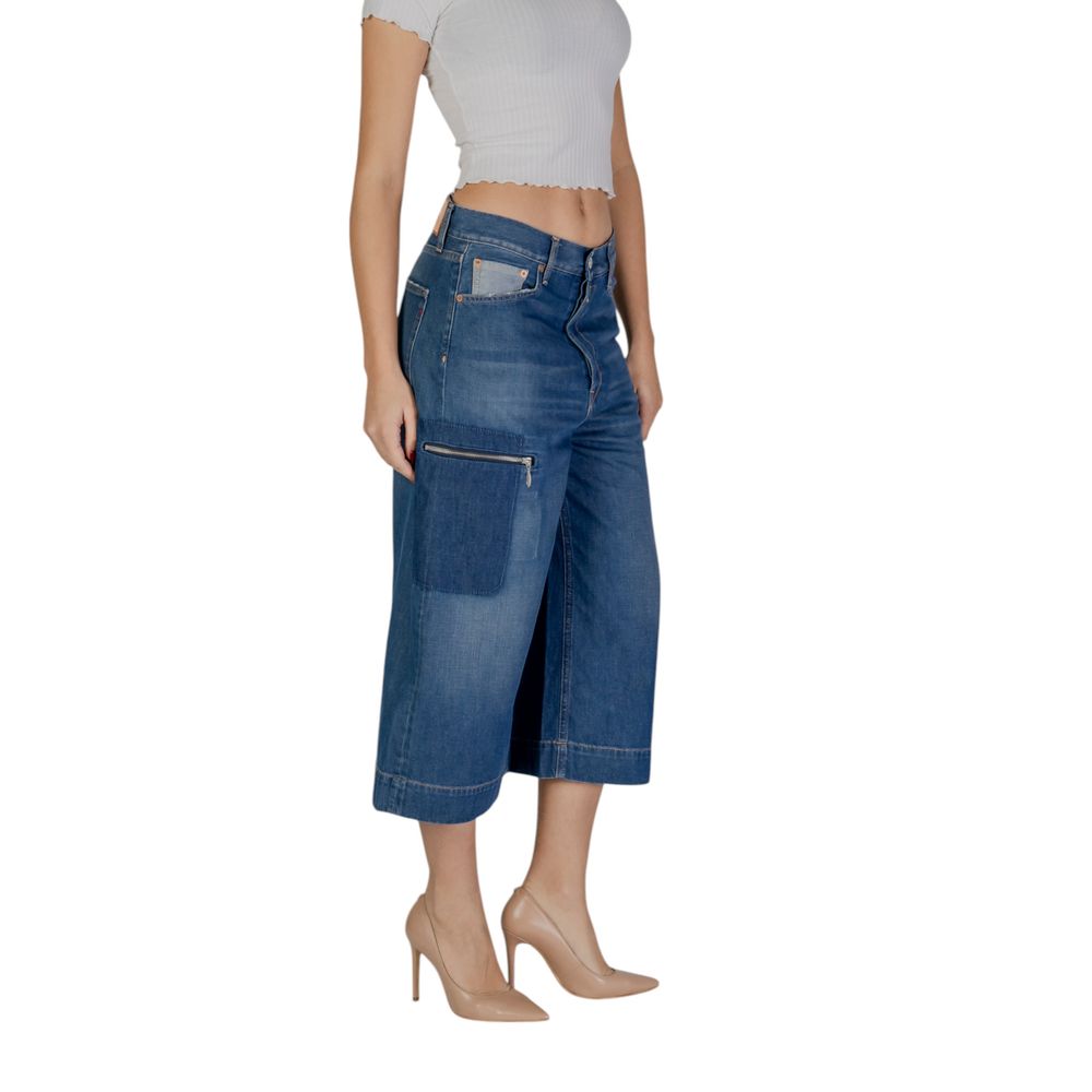 Replay Blaue Baumwolljeans & Hose