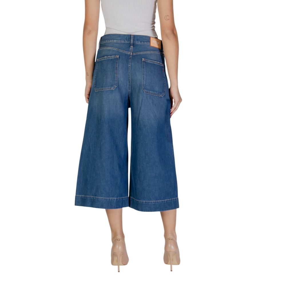 Replay Blaue Baumwolljeans & Hose