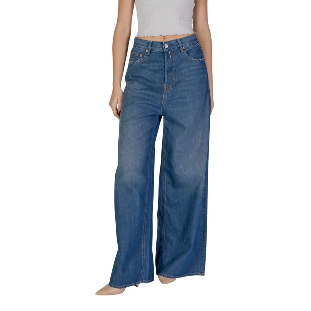 Replay Blaue Baumwolljeans & Hose