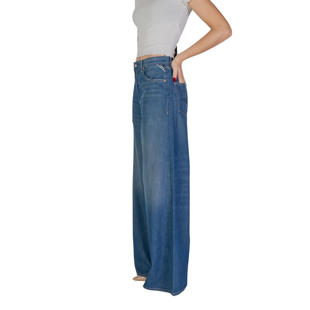 Replay Blaue Baumwolljeans & Hose