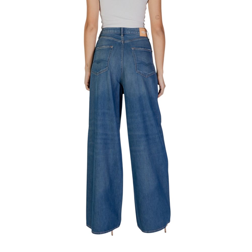 Replay Blaue Baumwolljeans & Hose