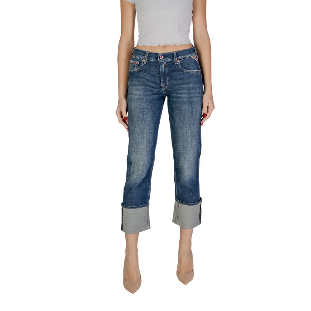 Replay Blaue Baumwolljeans & Hose