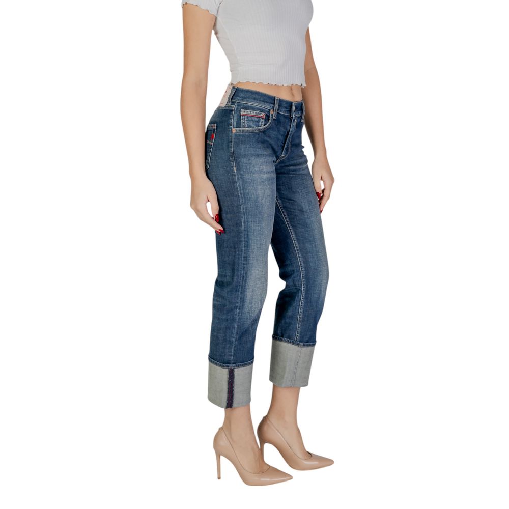 Replay Blaue Baumwolljeans & Hose