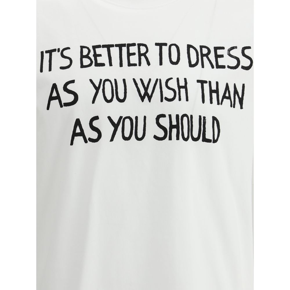 Moschino T-Shirt mit Text