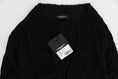 Load image into Gallery viewer, Costume National Elegant black cardigan made of merino wool
