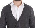 Load image into Gallery viewer, Costume National Elegant gray wool blend cardigan
