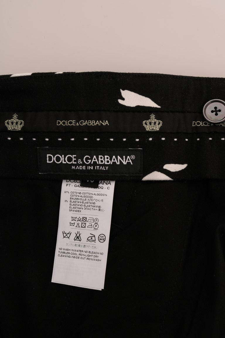 Dolce &amp; Gabbana Zarif ağaç desenli bilekte pantolon