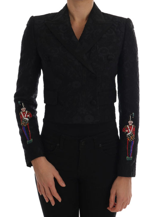 Dolce & Gabbana Enchanted Floral Crystal Blazer Jacke