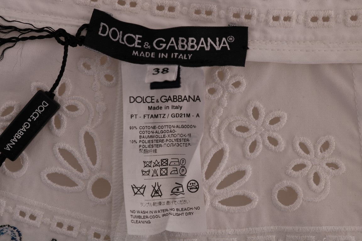 Dolce & Gabbana Majolika bestickte Capri Eleganz