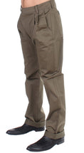 Load image into Gallery viewer, GF Ferre Elegant green comfort trousers in a straight fit
