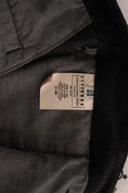 Load image into Gallery viewer, GF Ferre Elegant Black Cotton Corduroy Pants
