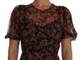 Load image into Gallery viewer, Dolce & Gabbana Elegant floral A-line silk dress
