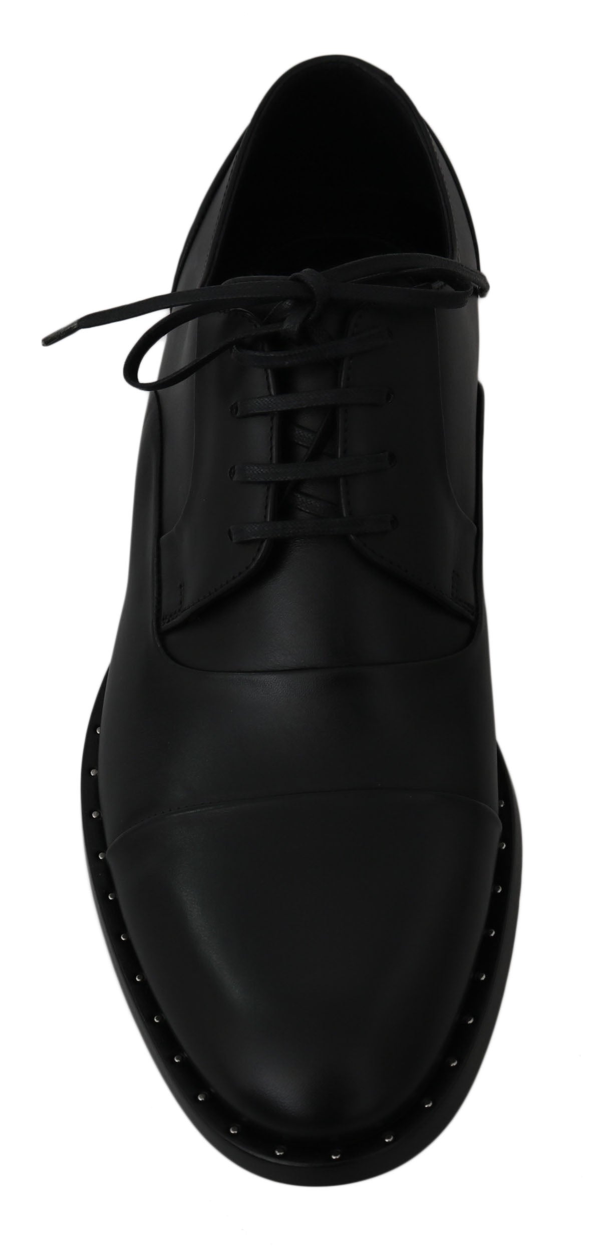 Dolce & Gabbana Elegante Schwarze Lederschuhe für formelle Anlässe