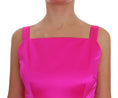 Load image into Gallery viewer, Dolce & Gabbana Elegant pink full length silk sheath dress
