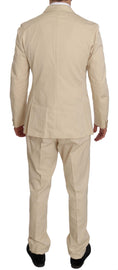 Load image into Gallery viewer, Romeo Gigli two-piece suit in beige with classic elegance
