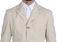 Load image into Gallery viewer, Romeo Gigli two-piece suit in beige with classic elegance
