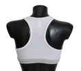 Load image into Gallery viewer, Dolce & Gabbana Elegant white stretch sports bra
