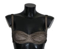 Load image into Gallery viewer, Dolce & Gabbana Elegant brown stretch bra for women underwear
