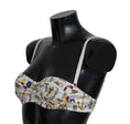 Load image into Gallery viewer, Dolce & Gabbana Elegant white stretch bra with sailor print
