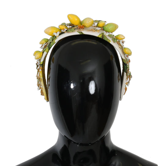 Dolce &amp; Gabbana Sicilian Lemon Crystal Tiara