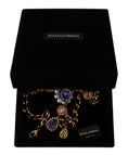 Load image into Gallery viewer, Dolce & Gabbana Elegant floral crystal necklace
