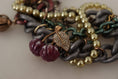 Load image into Gallery viewer, Dolce & Gabbana Sicilian Elegance Gold Tone Statement Necklace
